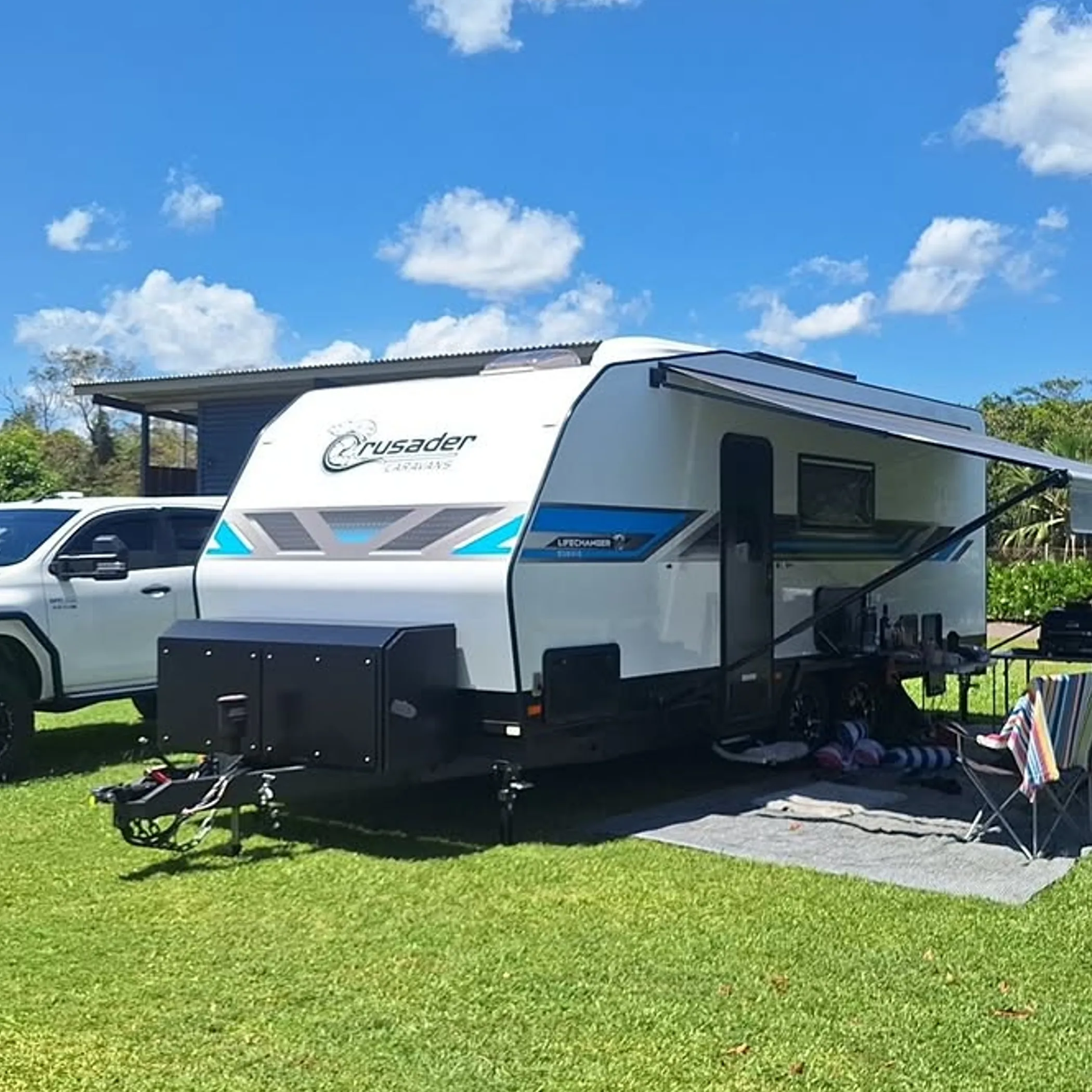 camping setup in kakadu wilderness