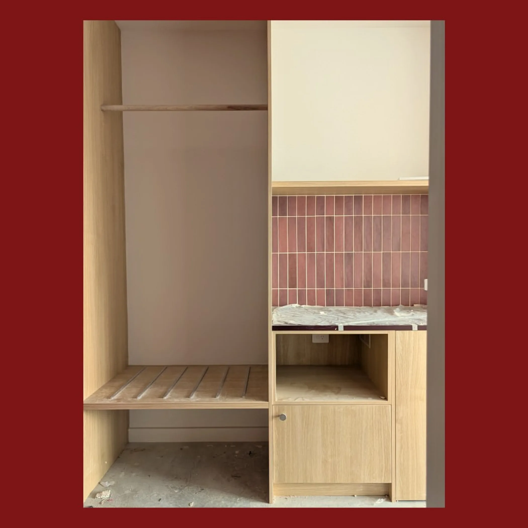 well-designed hotel room interior