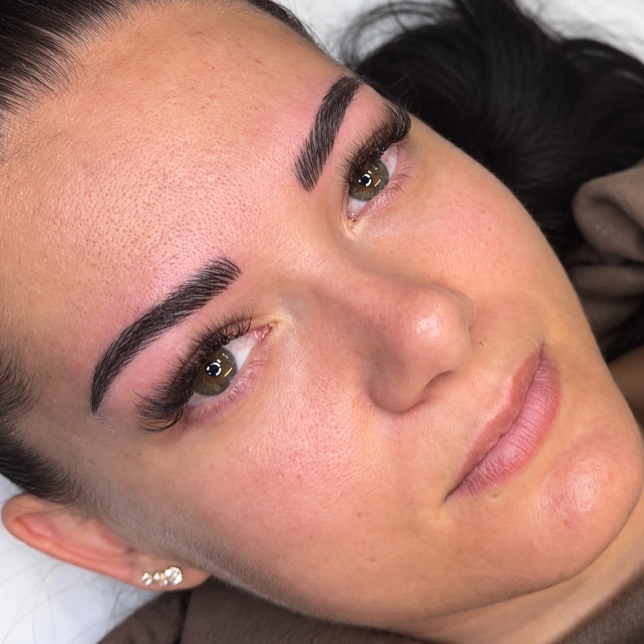 permanent makeup brow results